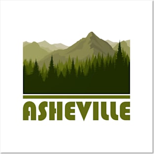 Asheville and nature Posters and Art